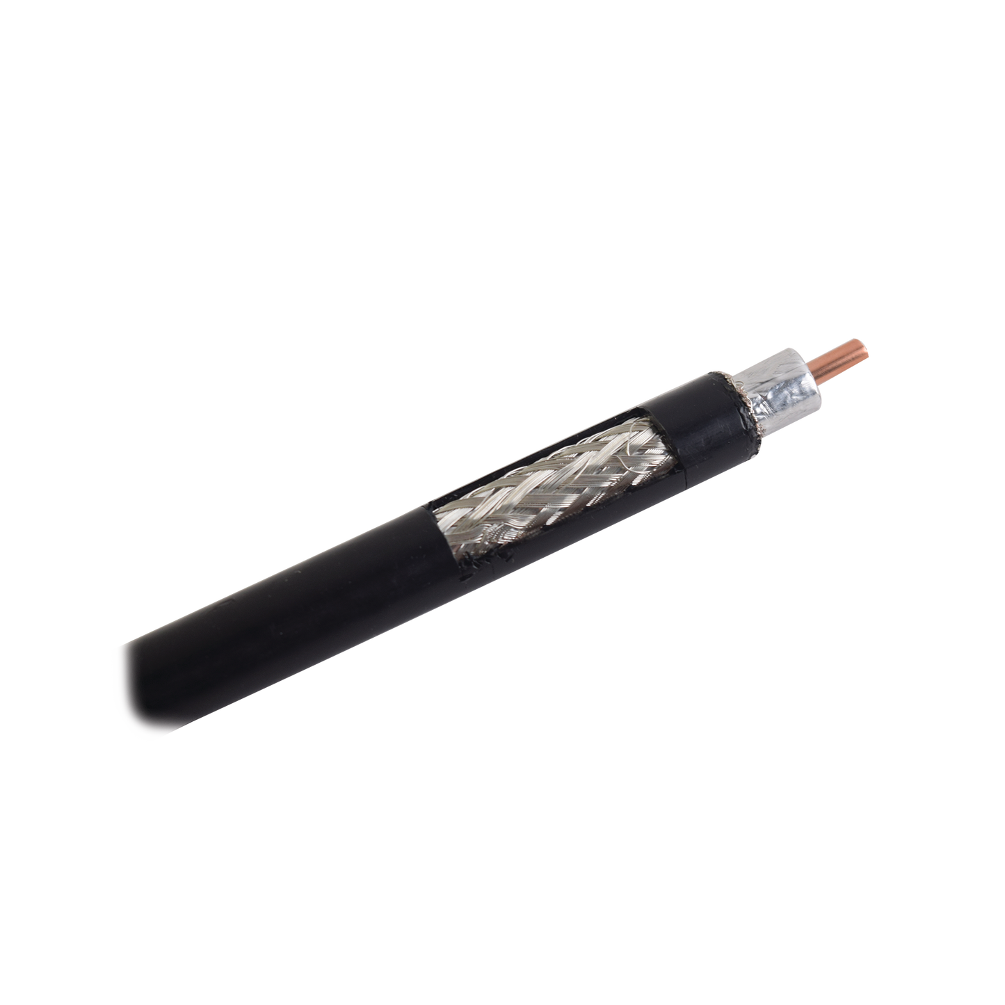 Metro de Cable Coaxial Flexible RG-8 LMR400 de Baja pérdida, 50 Ohms