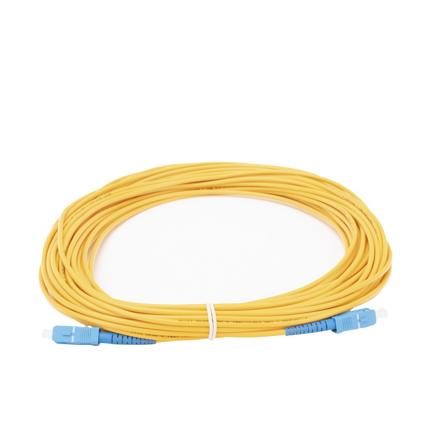 Jumper de Fibra Óptica Monomodo SC/UPC-SC/UPC Simplex de 10 metros, 3mm