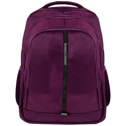 Mochila PERFECT CHOICE PC-083337, 15 pulgadas, Mochila, Morado, Nylon, 0.75 kg