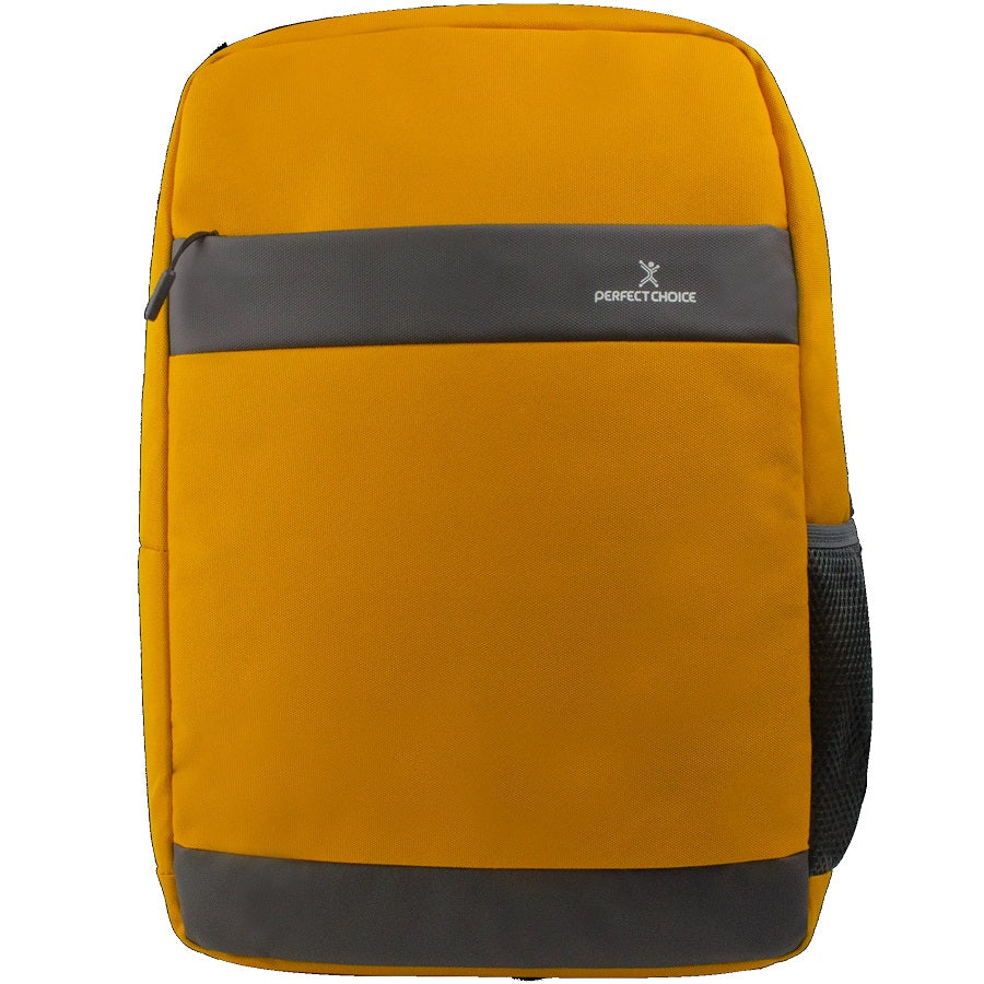 Mochila PERFECT CHOICE Bold, 15.6 pulgadas, Mochila, Amarillo