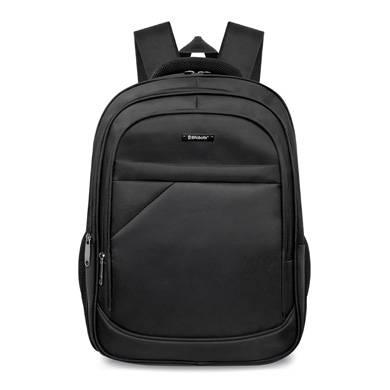 Mochila hasta 17 pulgadas, VARSOVIA, Backpack, varios compatimientos, organizador frontal, costuras/asas y tirantes reforzadas, acolchados, Negro, 6005644