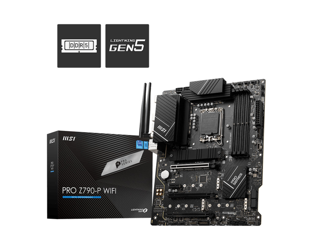 Motherboard MSI PRO Z790-P WIFI, Intel Chipset - Socket LGA-1700