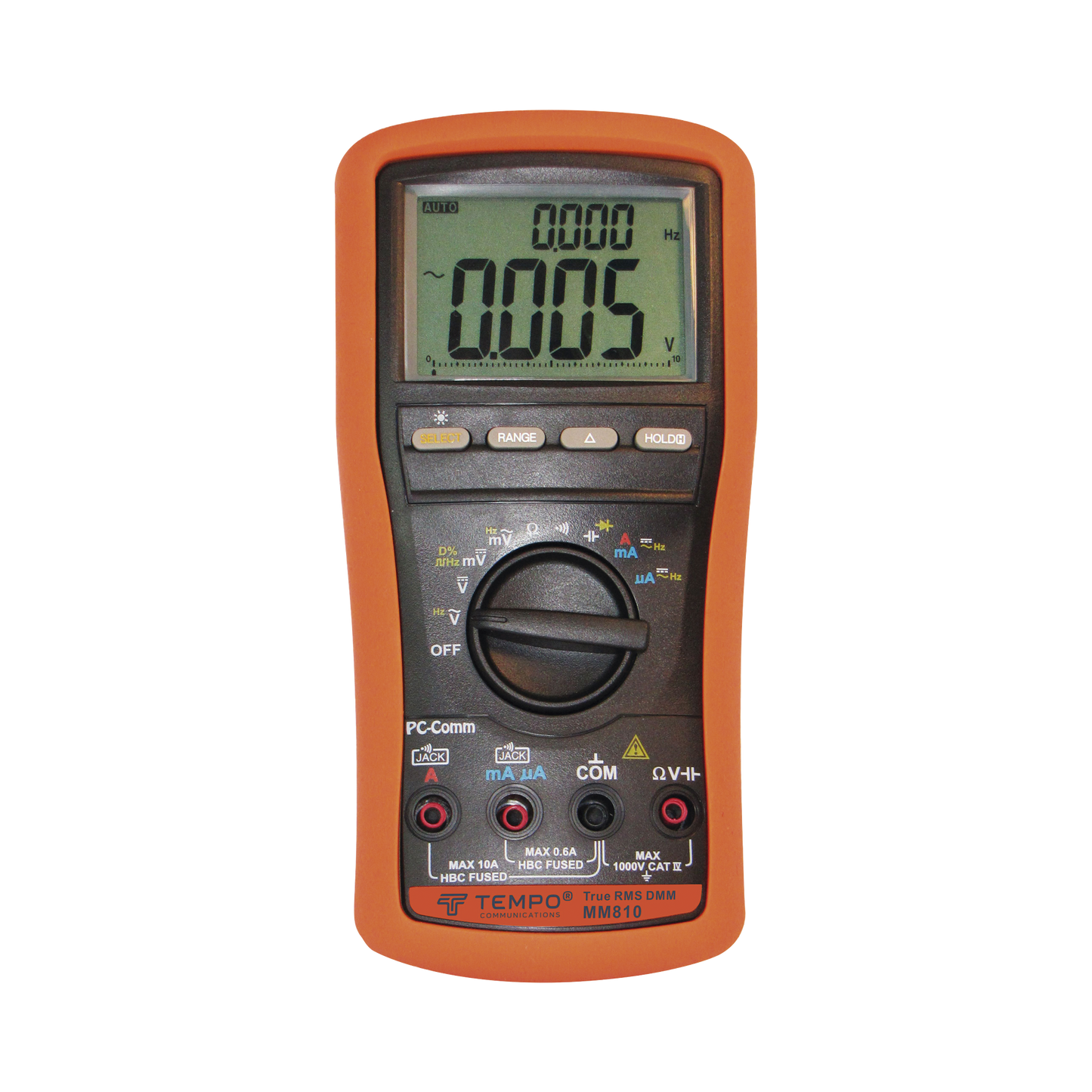 MultÃmetro Avanzado de alta precisión con Pantalla Dual