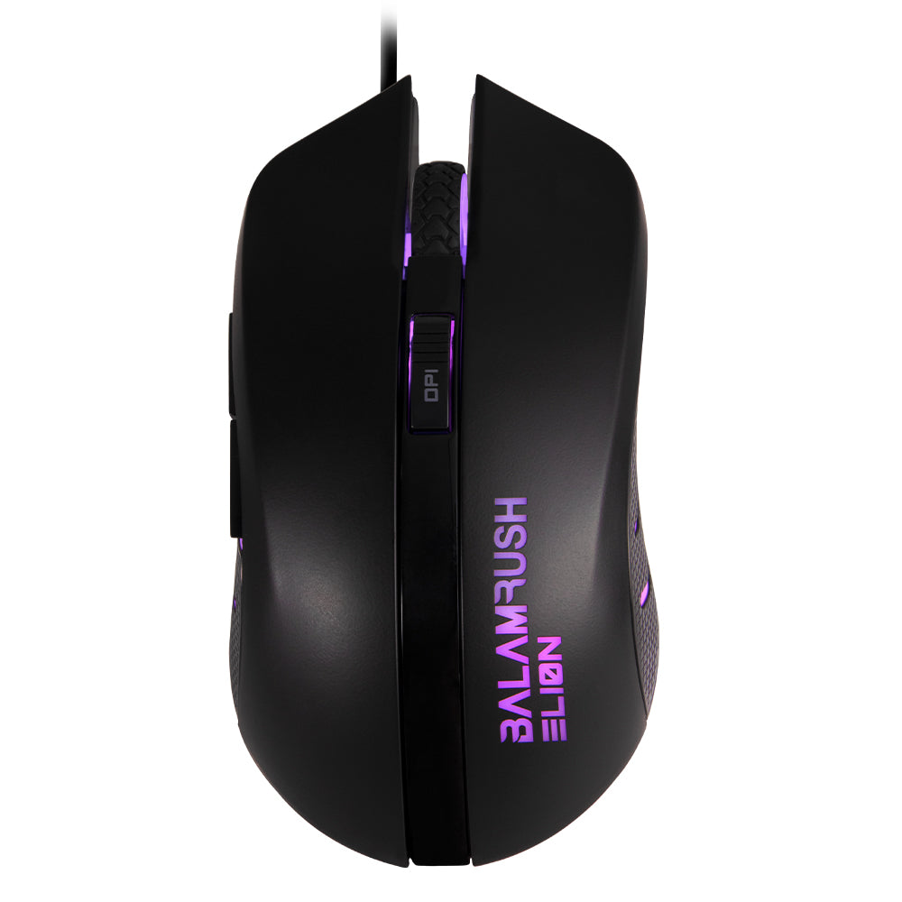 Mouse Gamer BALAM RUSH Alámbrico USB 3200 DPI 4 LVLS 5 Botones + Scroll WINDOWS-LINUX-MAC-XBOX ONE-PS4 ELION GM330