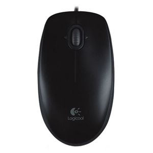 Mouse LOGITECH M100, Negro, 3 botones, USB, Óptico, 1000 DPI