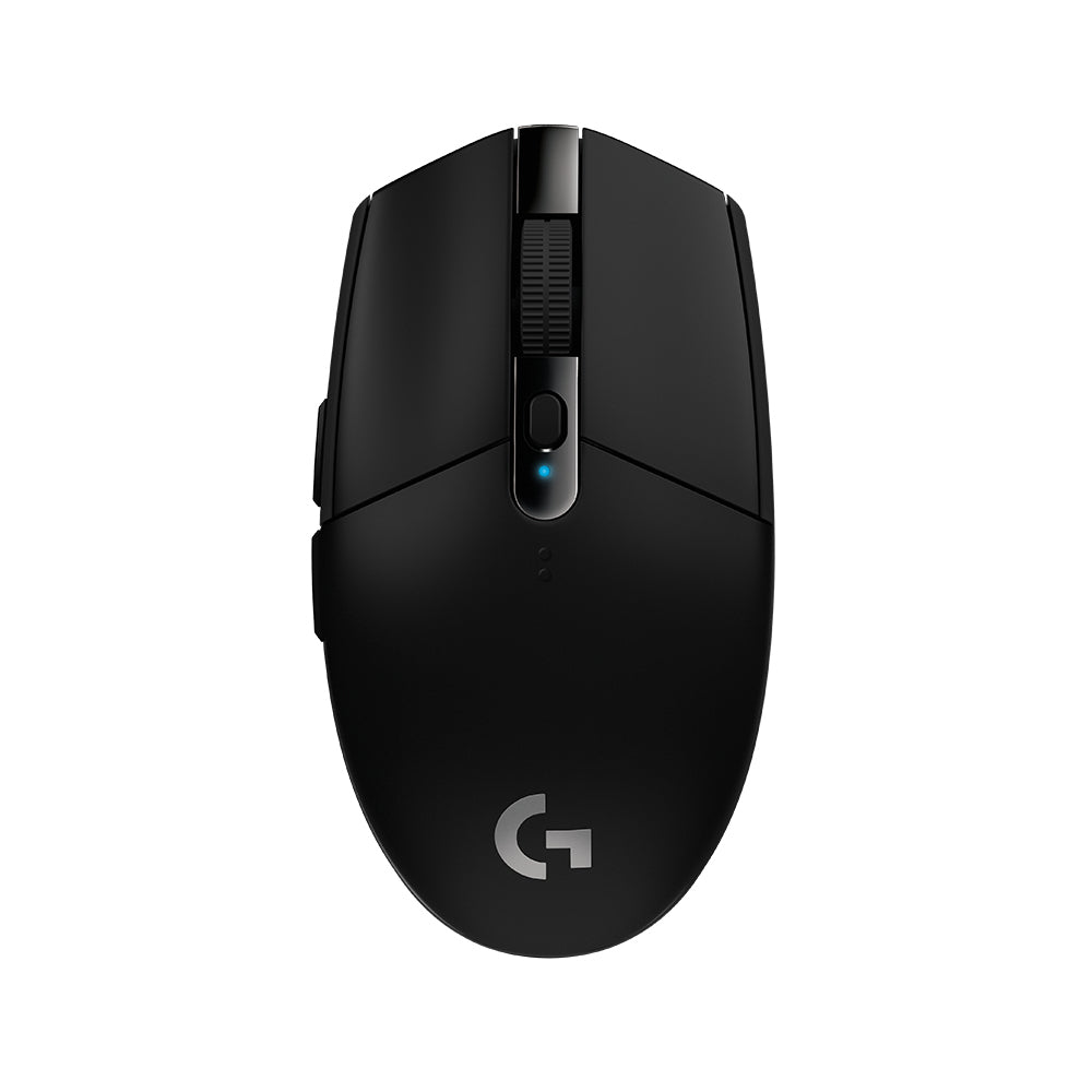 Mouse Gaming LOGITECH G305, RF inalámbrico, Óptico, 200- 12000 DPI, Negro
