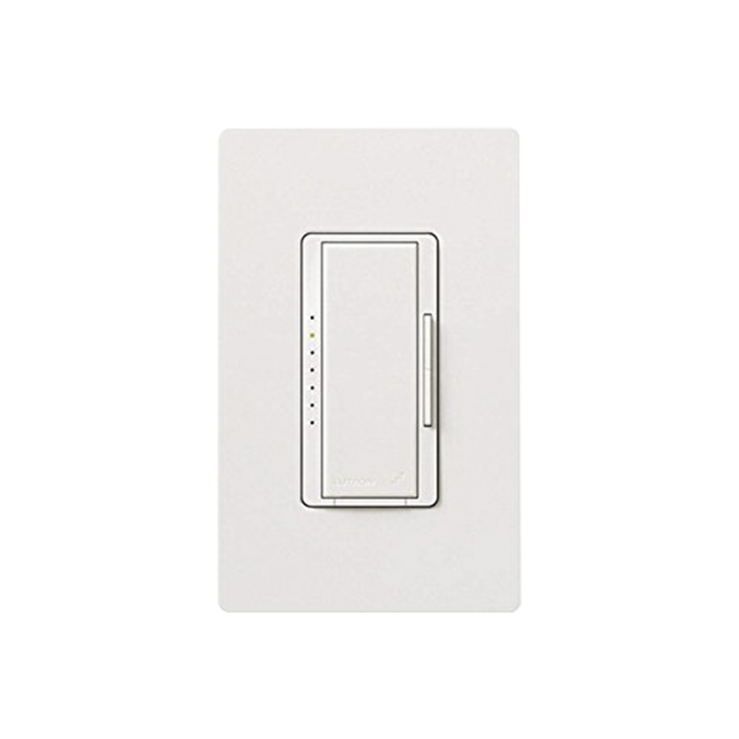 Dimmer para iluminación CFL/LED o Incandescente/Halogeno 600 Watt Max, blanco