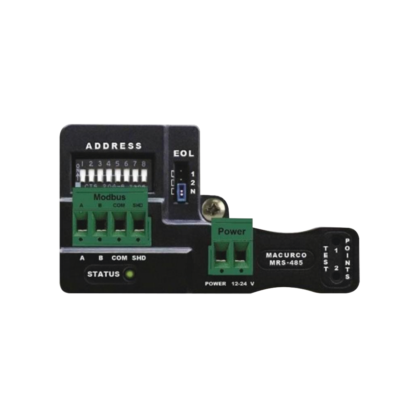 Adaptador Modbus RS-485 para usar con detectores de la serie 6 de Macurco