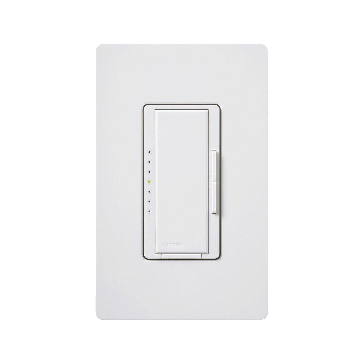 Maestro Dimmer 120V Fluor, color blanco.