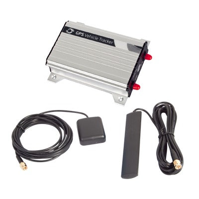 Localizador GPS 2G vía celular con múltiples entradas y salidas digitales, entradas análogas, opción para audio bidireccional,robusta carcasa de aluminio,botón de pánico y cable programador incluidos.