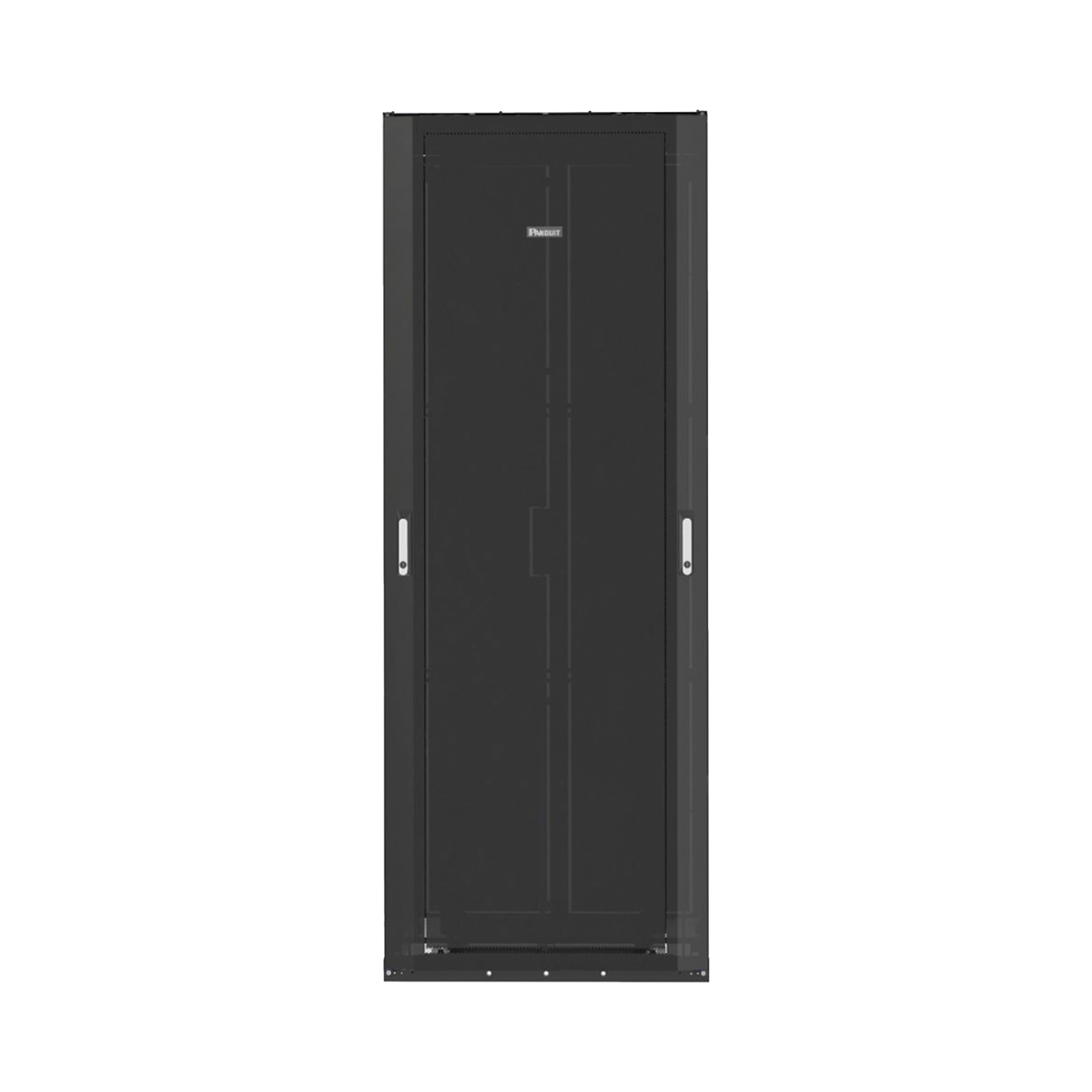 Gabinete Net-Accessâ„¢ para Centros de Datos, 45UR, 800mm de Ancho, 1200 mm de Profundidad, Fabricado en Acero, Color Negro