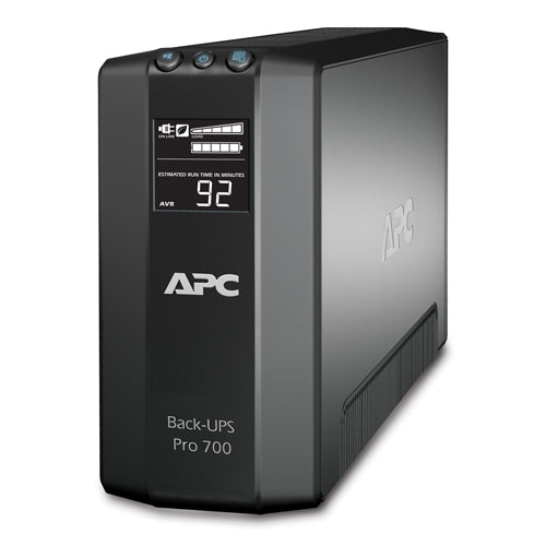 No-Break APC, 700 VA, 420 W, 12 h, Negro, Hogar y Oficina
