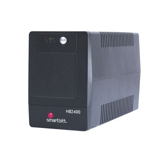 No Break SMARTBITT SBNB2400, 2400 VA, 1200 W, Negro, Hogar y Oficina