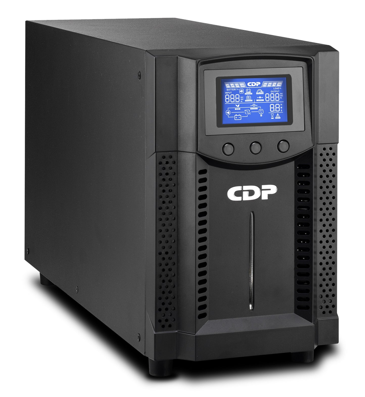 No-Break Online CDP, UPO11-3 AX, 3000 VA, 3000 W, Negro