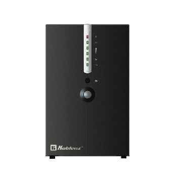 No-Break KOBLENZ 30018 USB/R, 3000 VA, 1800 W, 8 h, Negro, Oficina
