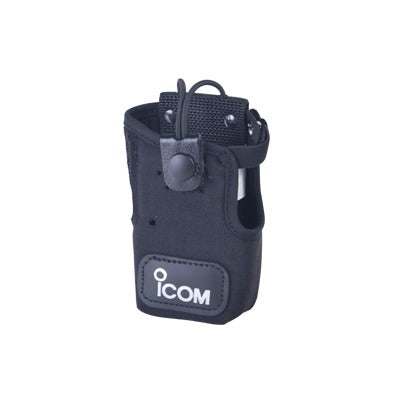 Funda de Nylon, clip-cinto y correa de broche frontal, para IC-F3003/ 4003, IC-F3103D/ 4103D, IC-F3210D/ 4210D.