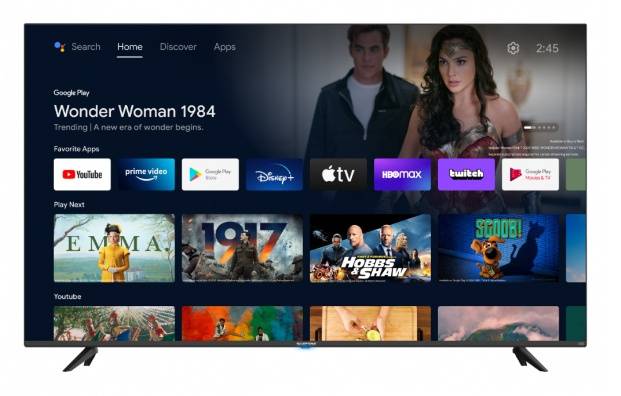 Pantalla Smart TV 55 pulgadas SCEPTRE Ultra HD A557CV-UMRBX