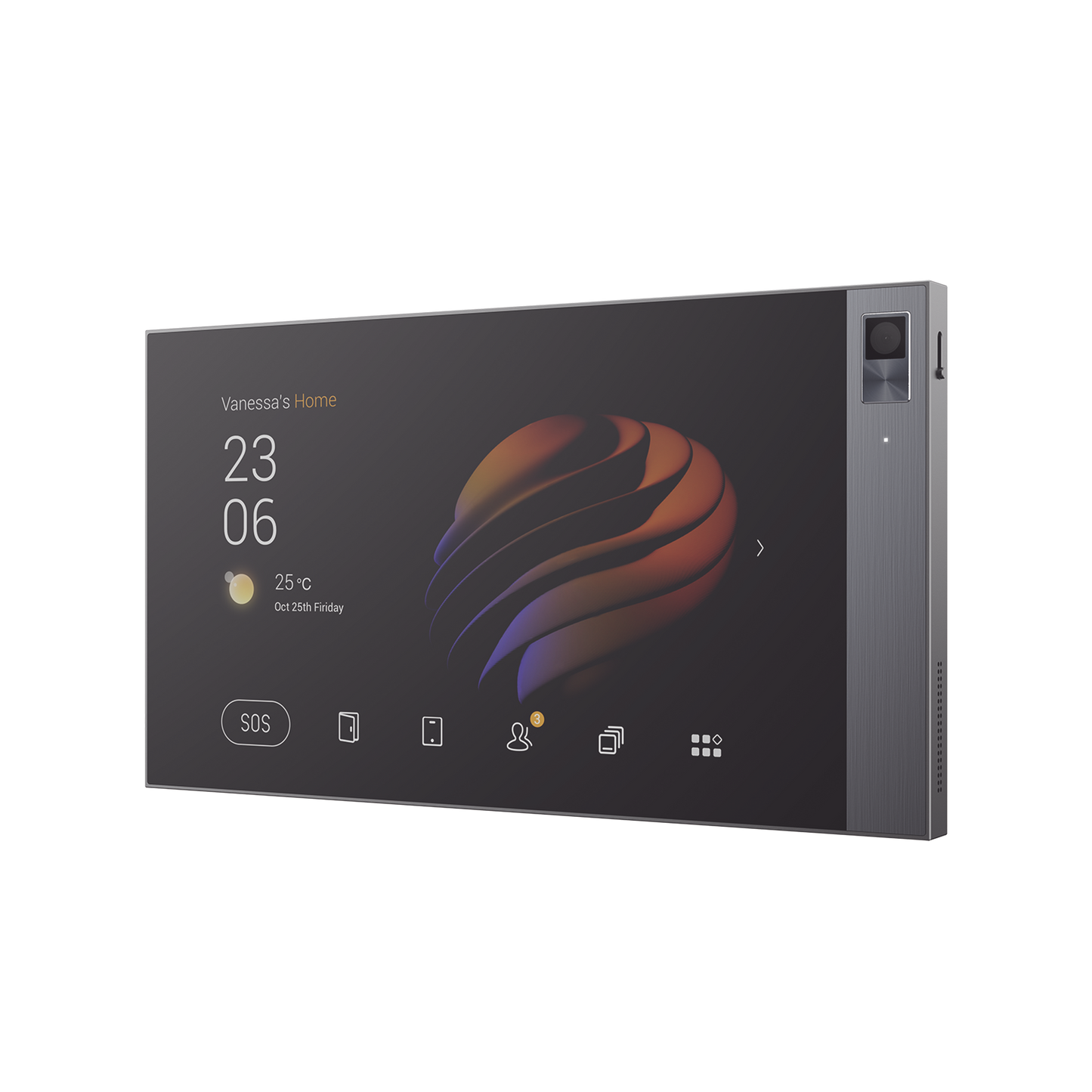 Pantalla HUB de 8 pulgadas Centro de Control para dispositivos ZigBee y paneles HyPanel Pro Akubela, alimentación PoE y conexión wifi