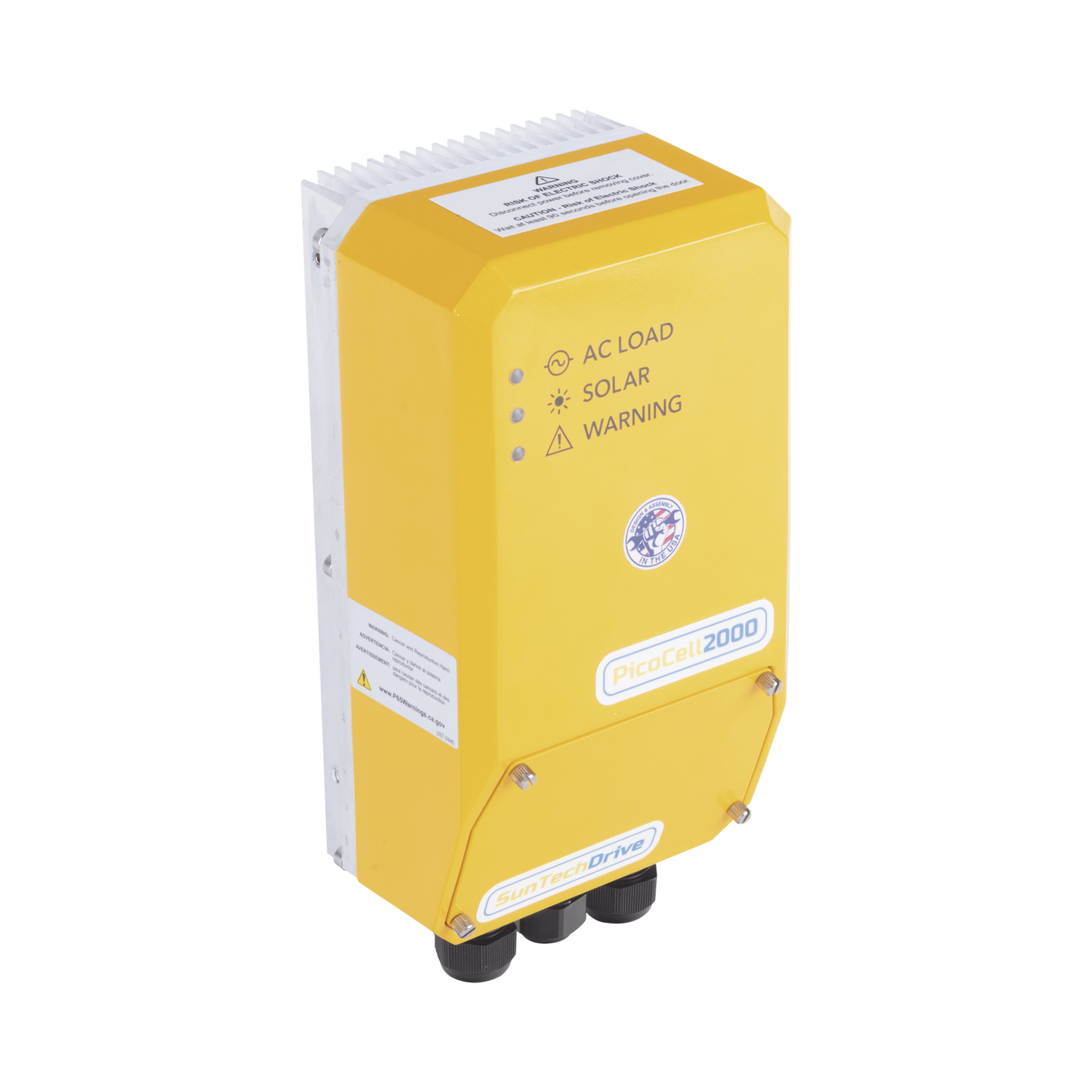 Controlador Universal Solar para Bombas CA, de 0.75HP - 1.0HP monofásica y hasta 1.5HP en trifásica