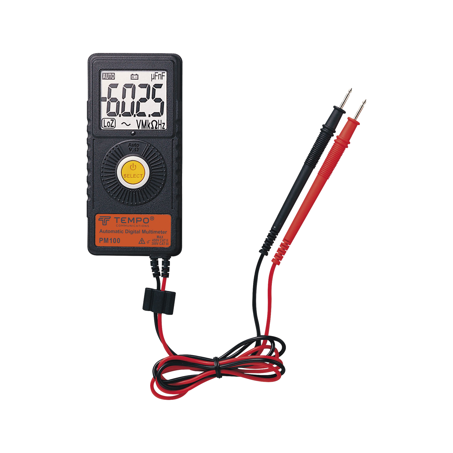 MultÃmetro de Bolsillo Automático