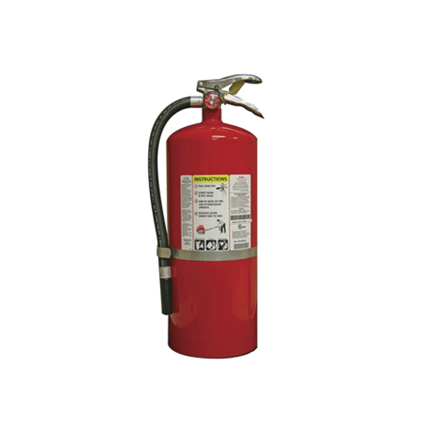 Extintor Desechable de Polvo QuÃmico Seco ? Fuegos Clase A, B y C ? Talleres y Garaje ?Pieza de 18 lb