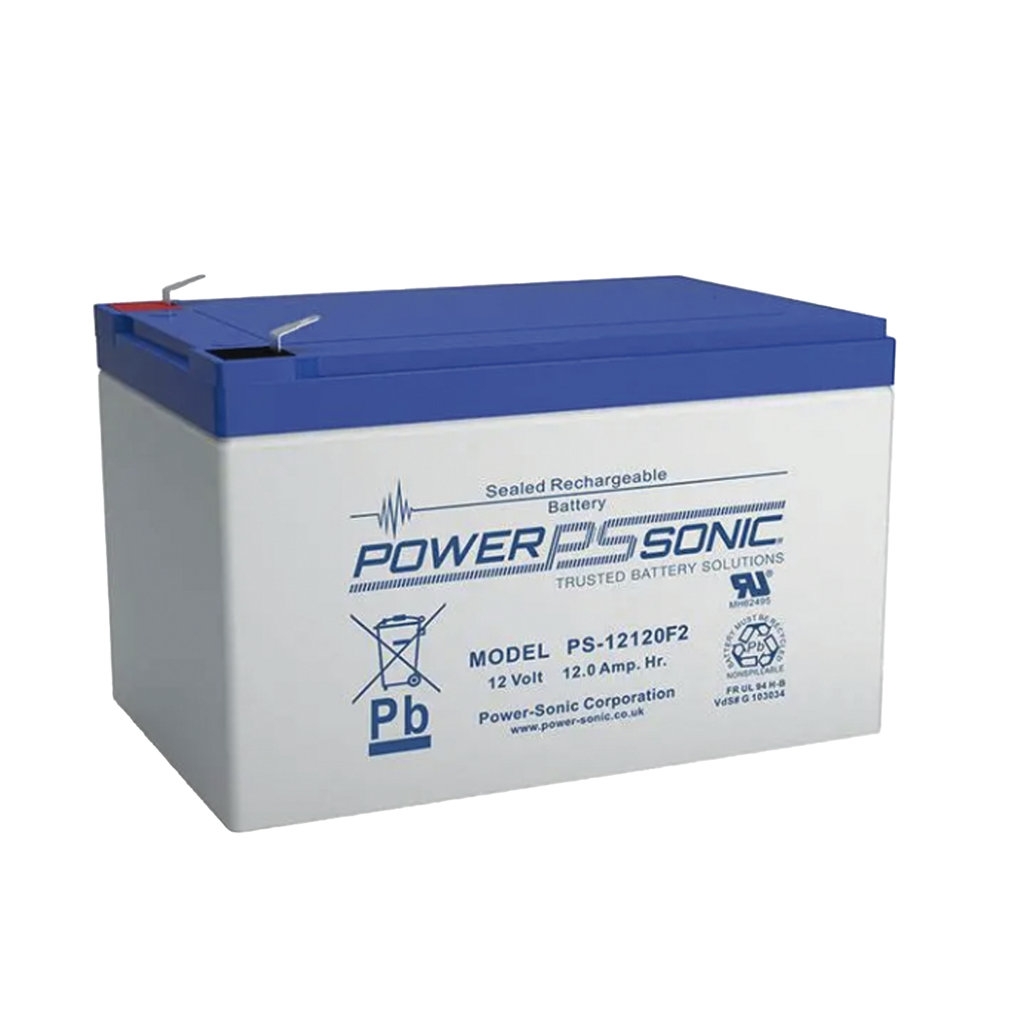 BaterÃa 12V, 12AH, Para Respaldo, TecnologÃas AGM/VRLA, 5 Años Vida Útil, Terminales NB1, Reconocida UL