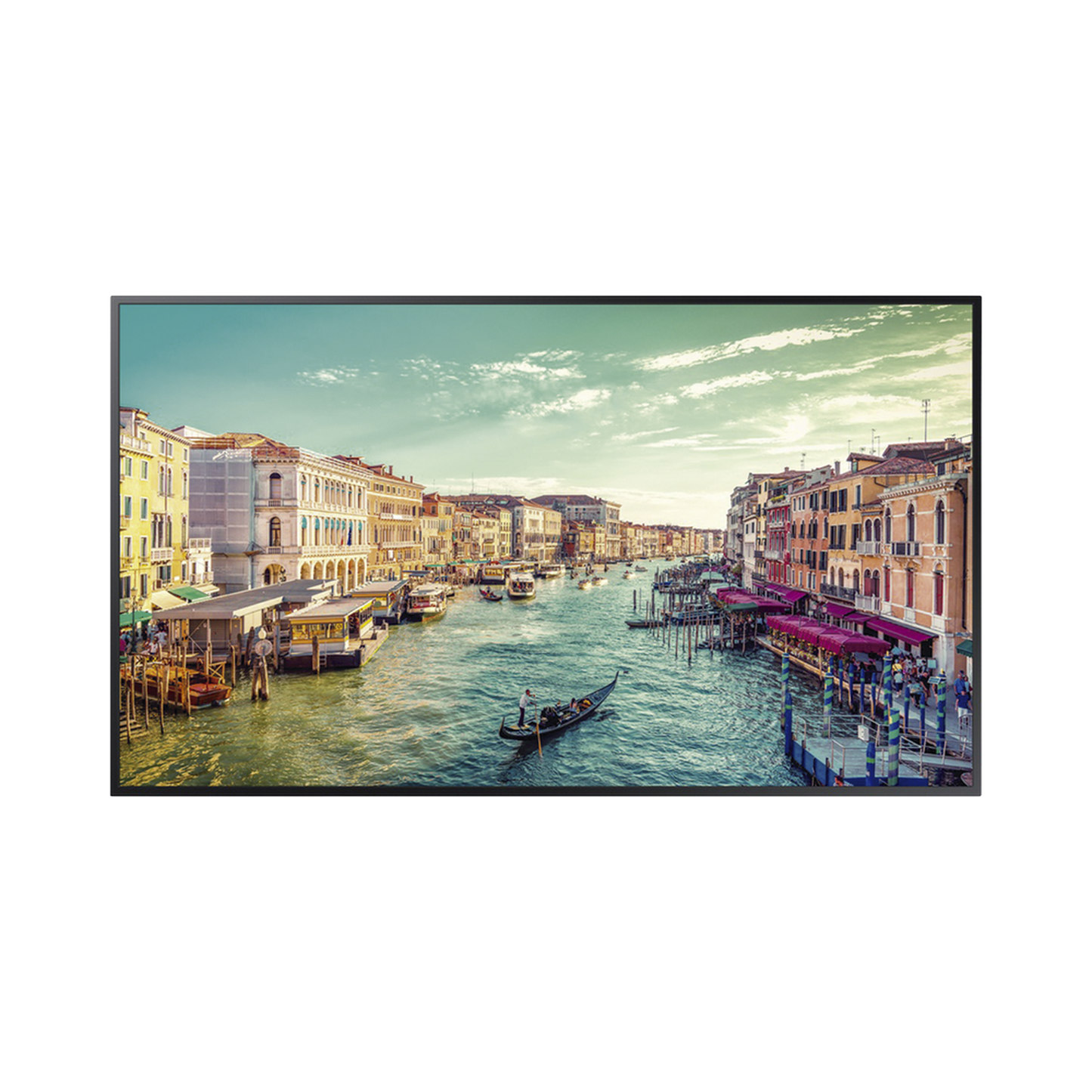 Pantalla Profesional de 85", Resolución UHD 3840X2160 PIX., Entradas de Video DVI / HDMI / DisplayPort / HDCP, Bocinas Integradas 10W. Compatible VESA