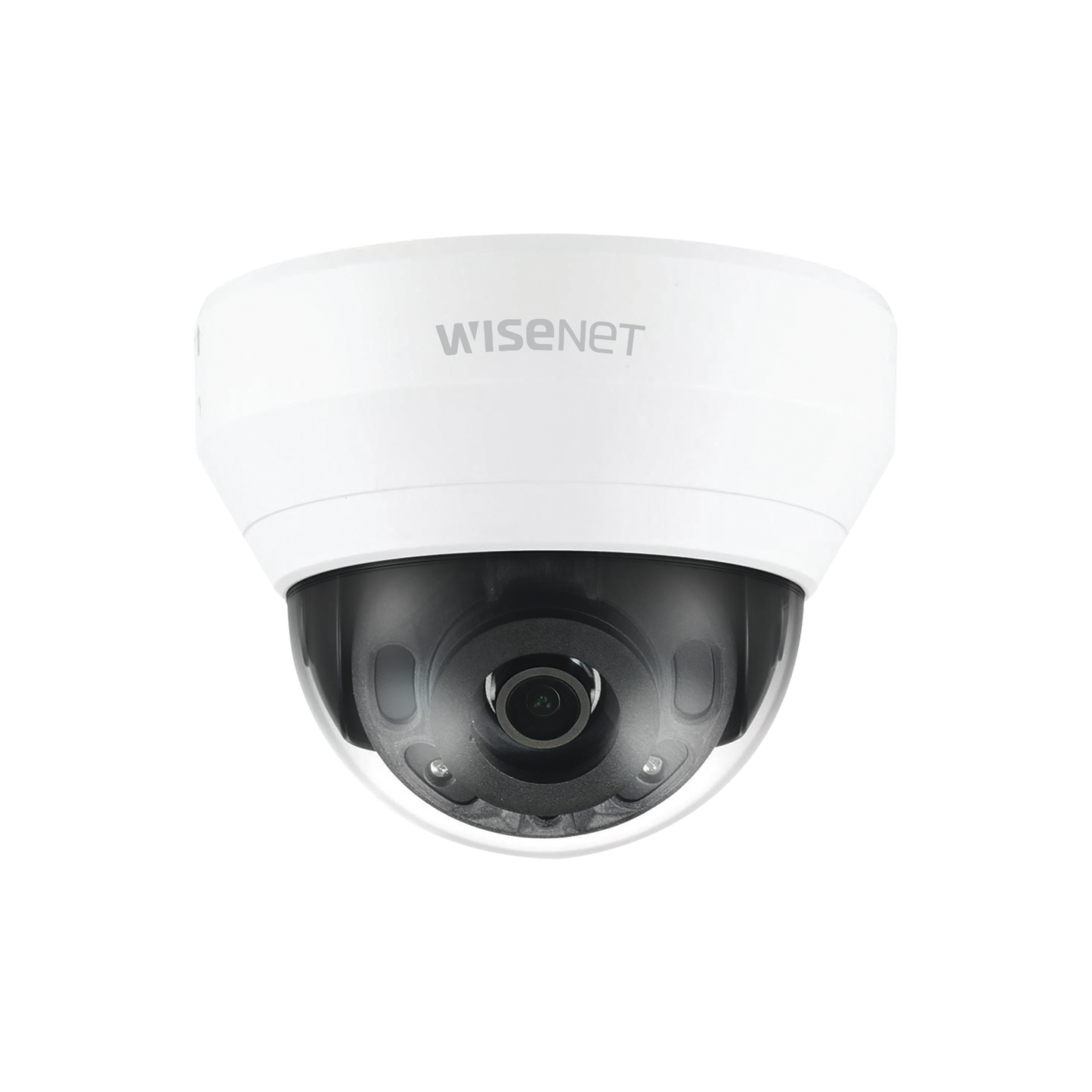 Cámara IP Tipo Domo Interior 2 MegapÃxel / Lente 2.8mm / IR 20M / WDR 120db / H.265 & WiseStream / Micrófono Interconstruido