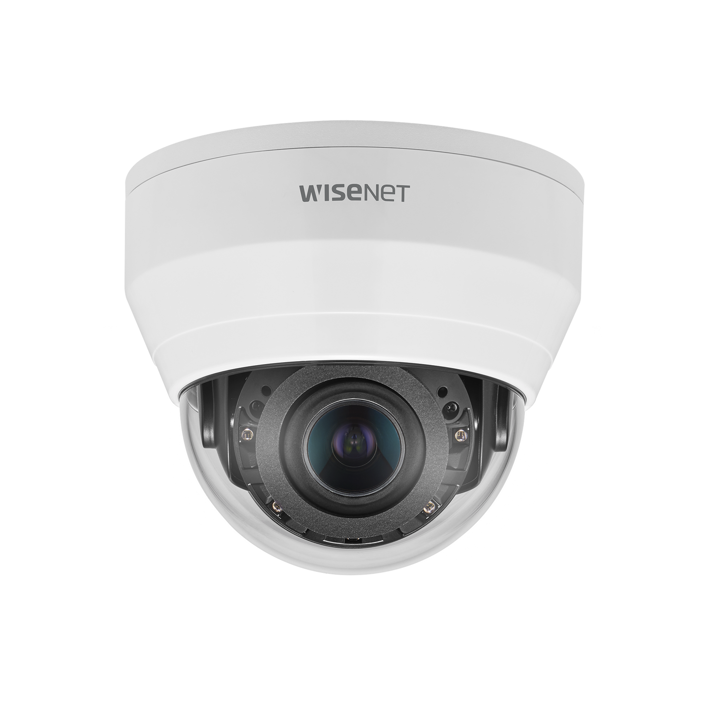 Cámara IP Tipo Domo Interior 5 MegapÃxel / Lente motorizado 3.2 - 10mm / IR 20M / WDR 120db / H.265 & WiseStream