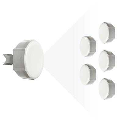 (SXT Sixpack) Enlace Completo Punto Multipunto en 5 GHz (4920-5920 MHz), Cuenta con 1 Punto de Acceso de 90° y 5 CPE de Hasta 1260 mW