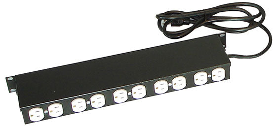 Barra multicontacto NORTH SYSTEM, Negro, 10