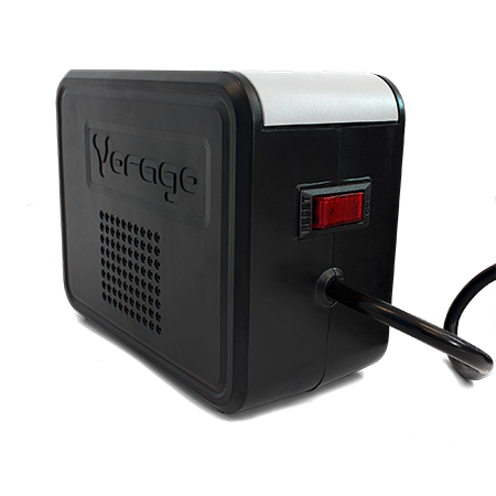 Regulador VORAGO AVR-200, 8, Negro, 110 - 120V, 1,400VA 650 W