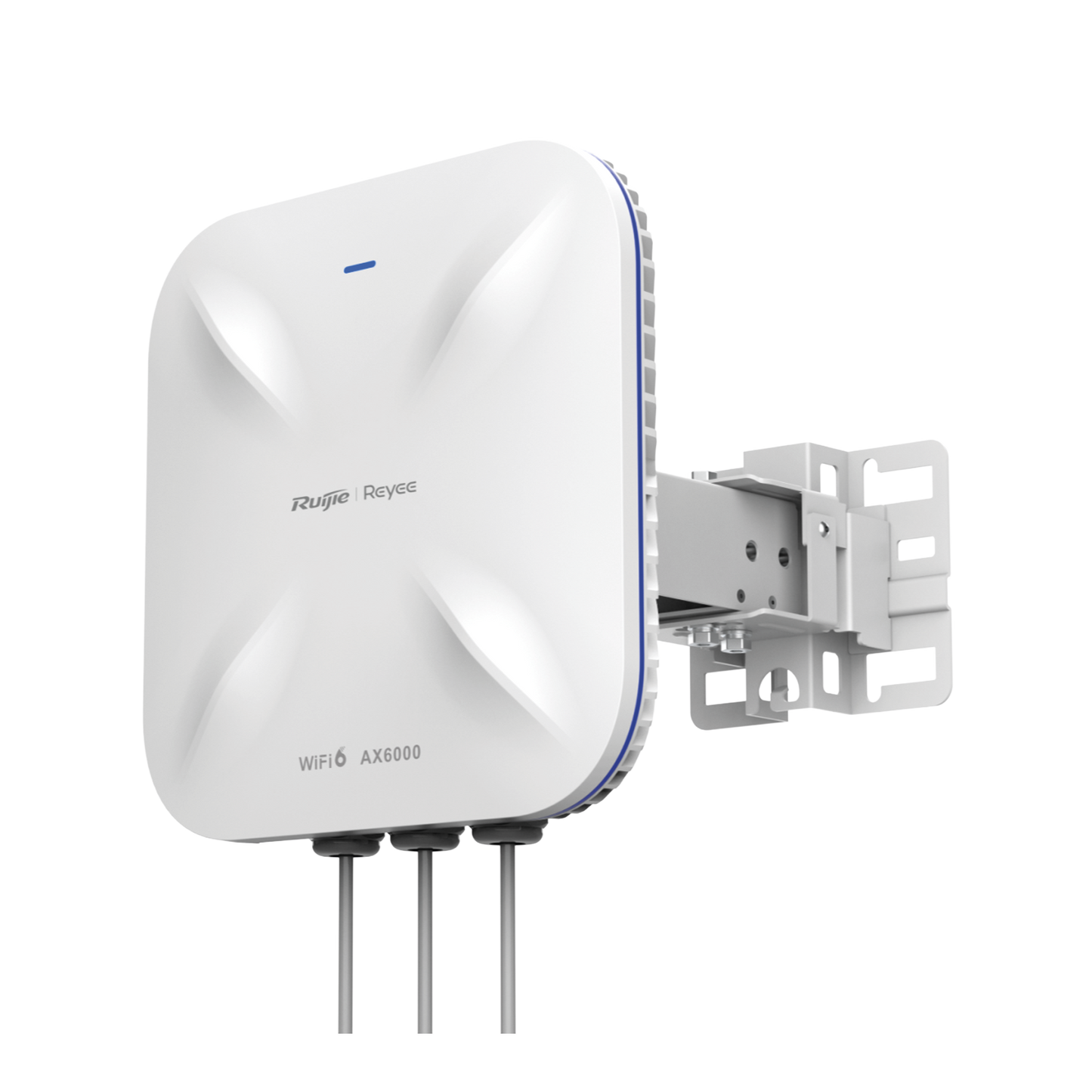 Punto de Acceso Wi-Fi 6 Industrial para Exterior Sectorial 60°, hasta 5.95 Gbps, MU-MIMO 4x4, Filtros Anti Interferencia y Auto Optimización con IA, puerto eth 2.5G y SFP