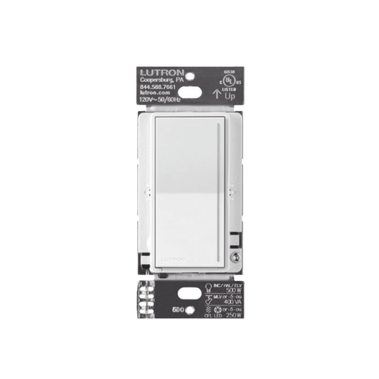 (RadioRA3) Atenuador (dimmer) Auxiliar de pared, compañero de atenuadores multilocación. Usar en 3 vÃas o escalera.