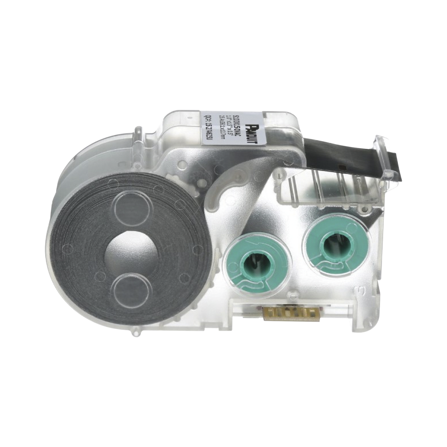 Casete de 200 Etiquetas Autolaminadas de 13.7 x 38.1 mm, para Cables de 4.1 a 8.1 mm de Diámetro, Ãrea de Impresión Color Blanco