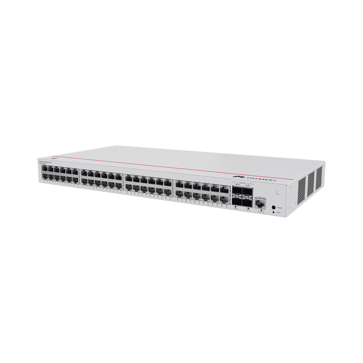 Switch Gigabit Administrable Capa 2 / 48 puertos 10/100/1000 Mbps / 4 Puertos SFP Uplink / Administración Nube Gratis