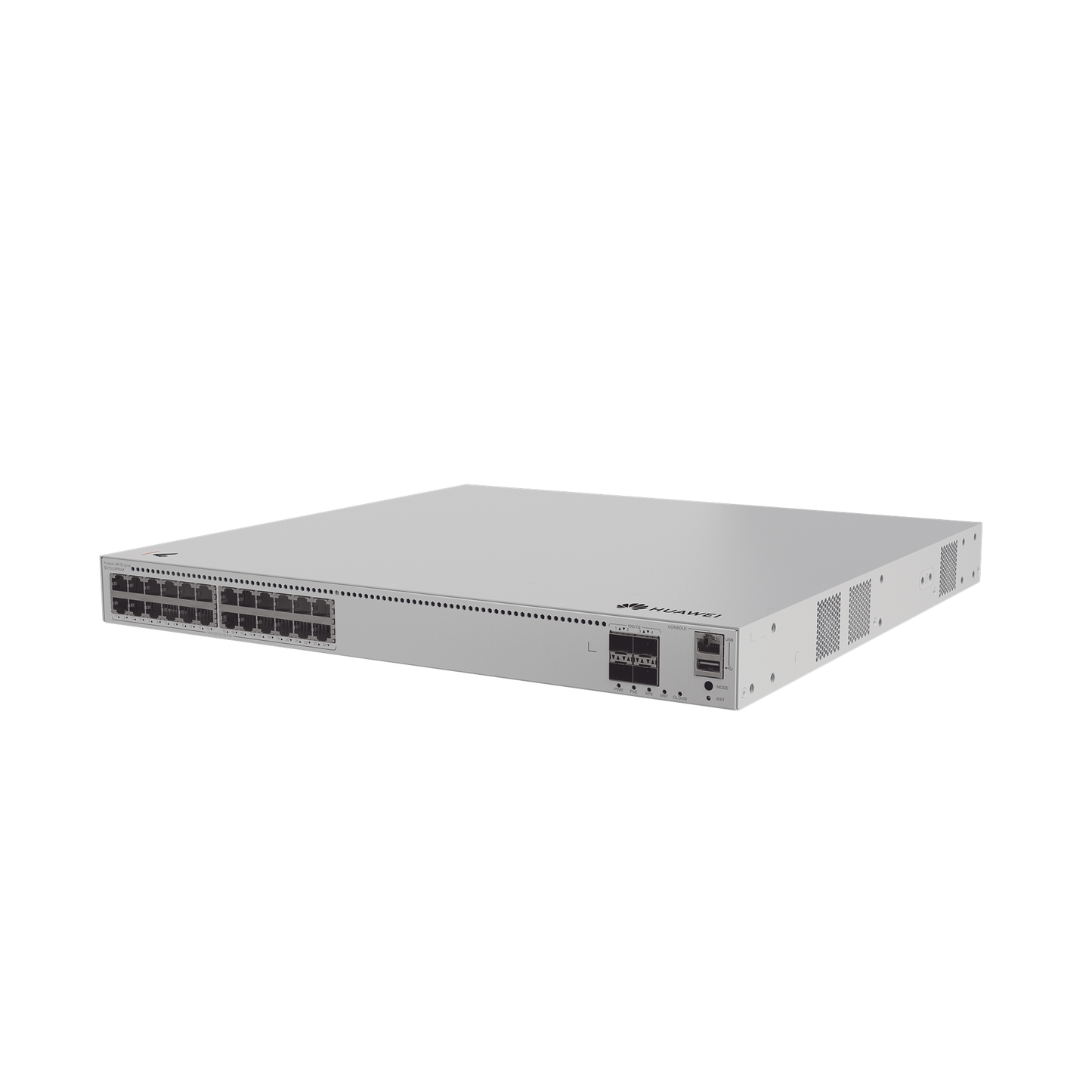 Switch Gigabit Administrable PoE Capa 3 / 24 puertos 1/2.5 Mbps (PoE) / 4 Puertos SFP+ Uplink / 400W / PoE Perpetuo / iStack / Administración Nube Gratis