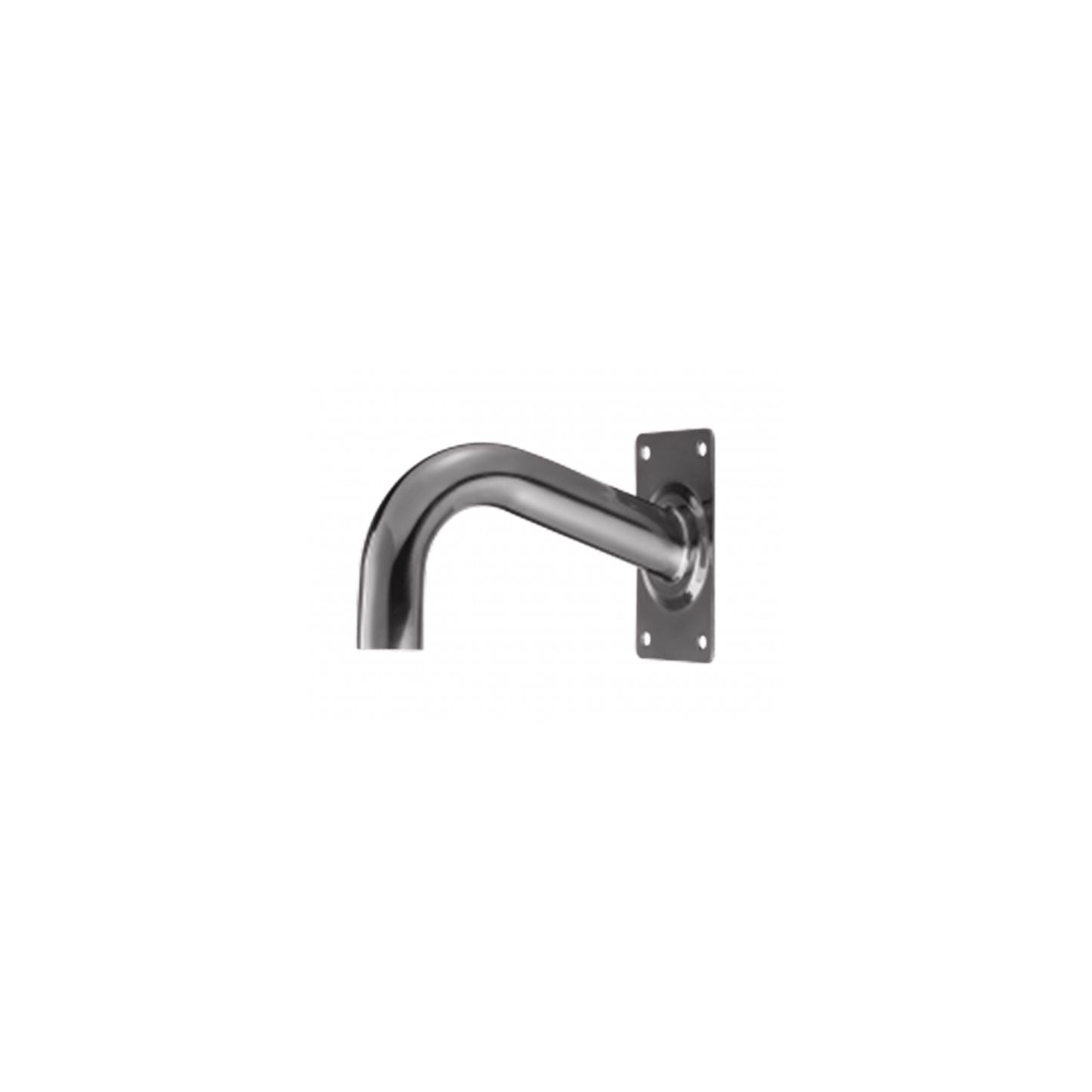 Montaje Curvo de Acero Inoxidable para pared compatible con Domos y PTZ Hanwha Serie X