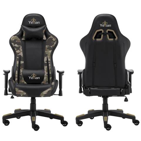 Silla Yeyian Gamer Ryuji Desert Camouflage YFRD-042920, soporta hasta 150 Kg
