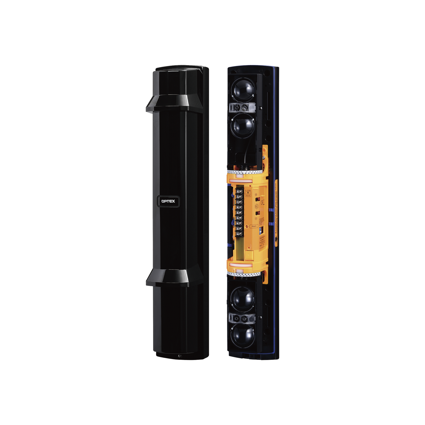 Barrera fotoelectrica de 100 metros cuatro haces de luz con Sniper viewfinder