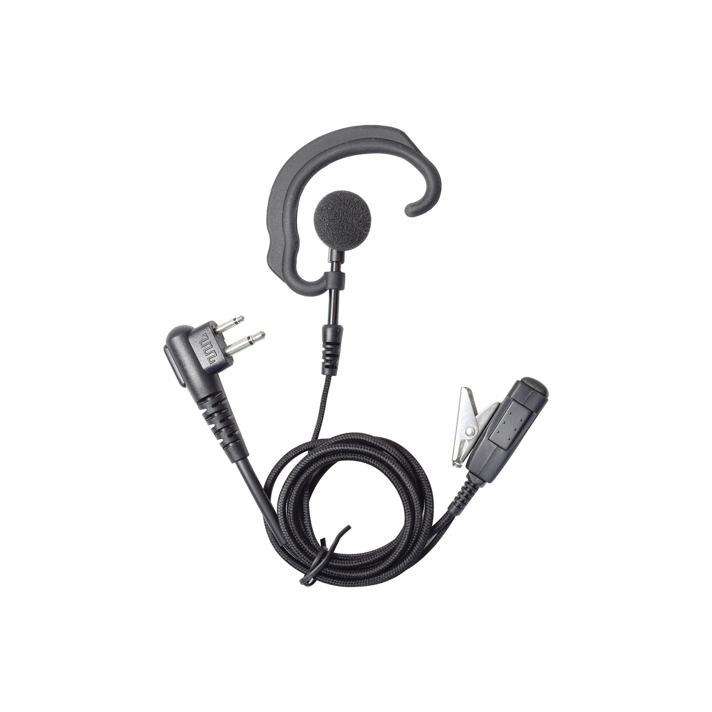 Micrófono AudÃfono de Solapa Estilo Gancho / CABLE FIBRA TRENZADA KEVLAR ULTRA RESISTENTE Pararadios GP300/SP50/P1225/PRO3150/EP450/EP350/MAG ONE/RDU2020/XV2600 y TC-500/518/600/610/620/700/1600/700EX