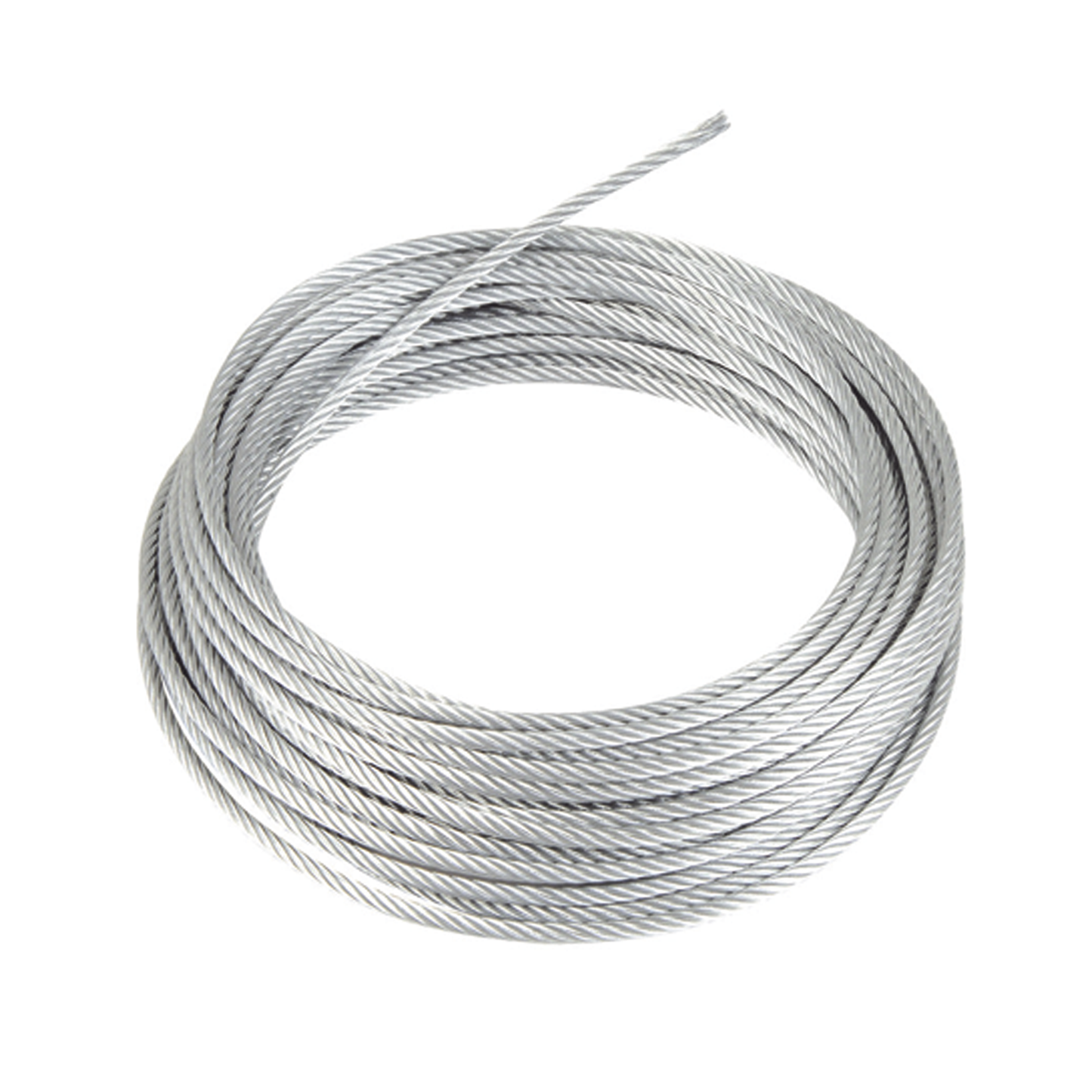 Retazo de 150 Metros, Retenida de 1/4" de Alta Resistencia, Galvanizado clase A.