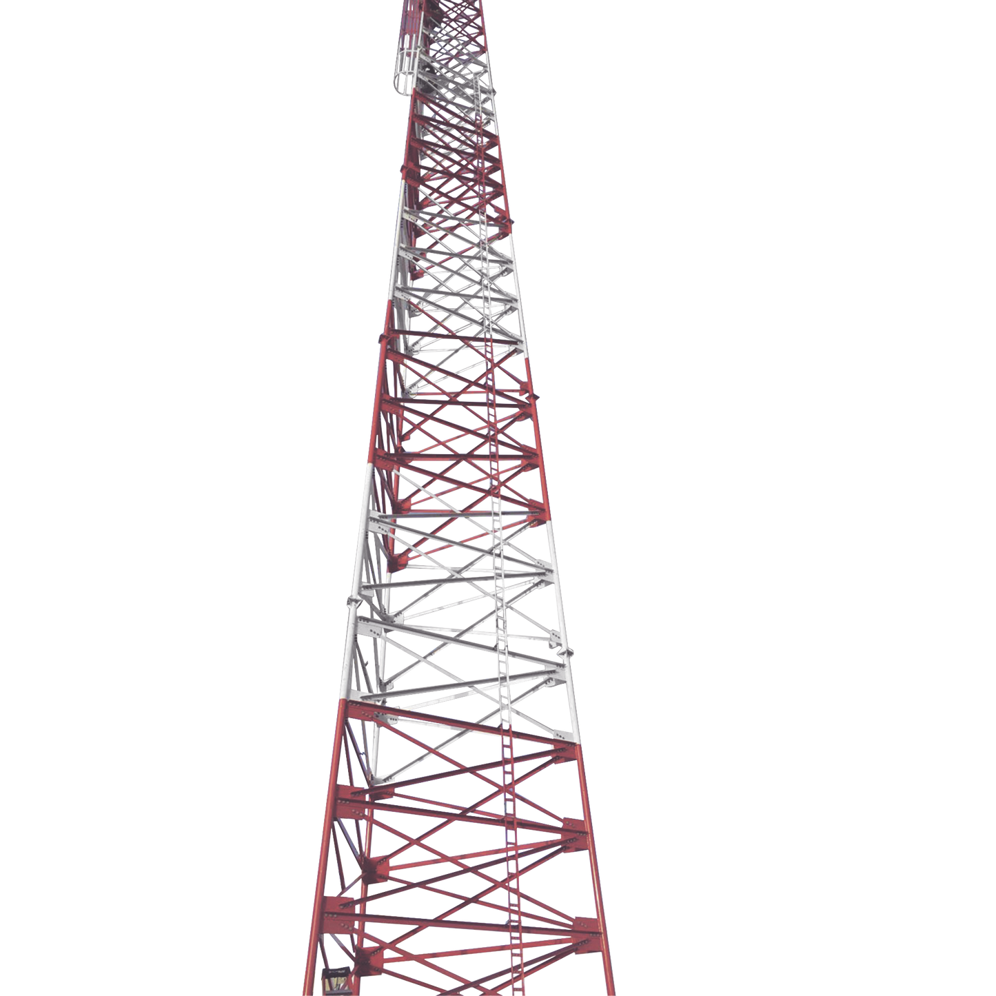 Torre Autosop. Tubular Uso Pesado. 36 Metros (Sec B - G). Galv. Inmersión. Con Accesorios.