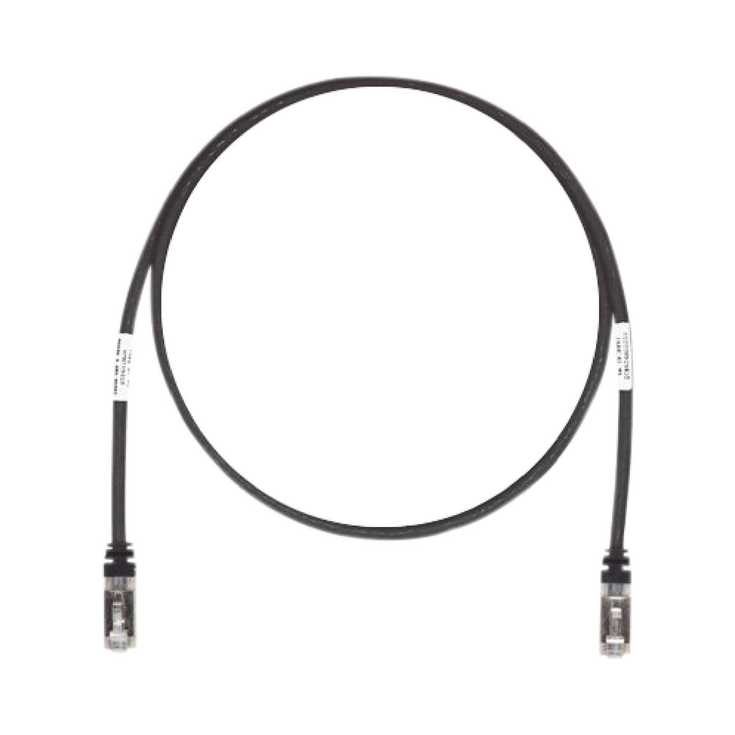 Patch Cord Cat6A, Blindado S/FTP, CM/LS0H, 10 Metros, Color Negro