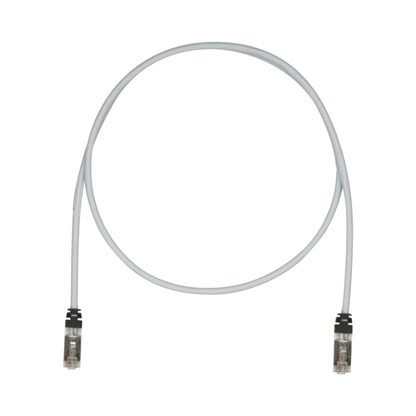 Patch Cord Cat6A, Blindado S/FTP, CM/LS0H, 1 m, Color Gris