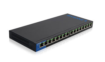 Switch Linksys LGS116P PoE 16 Puertos 10/100/1000