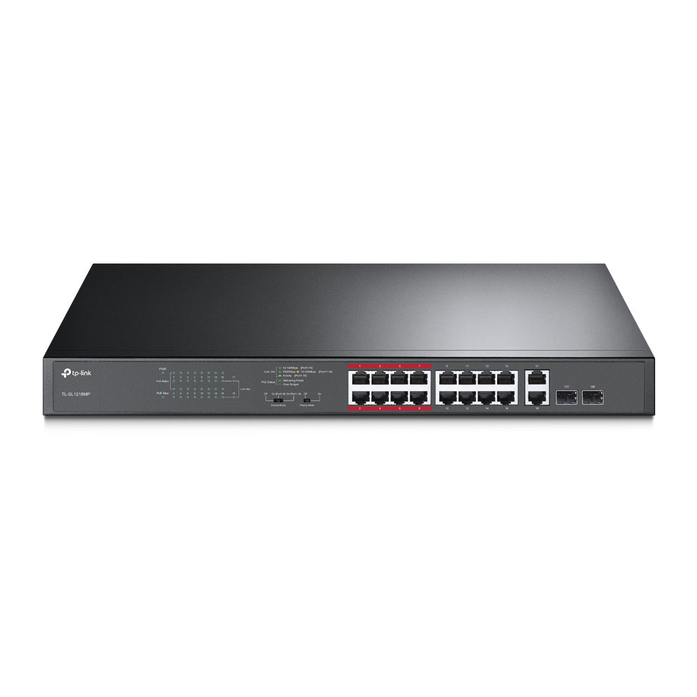 Switch Poe Tp-Link Tl-Sl1218Mp