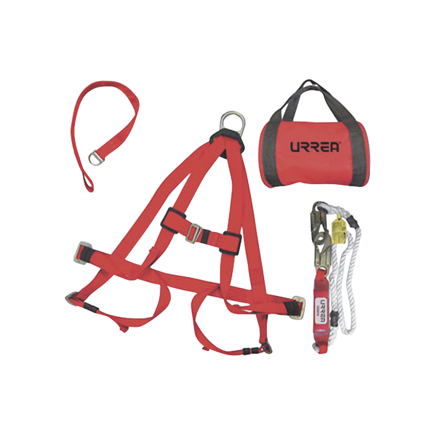 Juego de arnés contra caÃdas talla 36-40, juego con 4 piezas