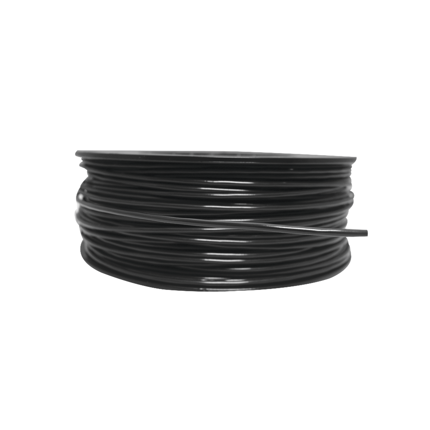 Bobina de 152 Metros de Cable Detector de Calor, Temperatura Fija 235° C, Recubrimiento de Nylon Negro para Aplicaciones en Exterior, Sin GuÃa Acerada