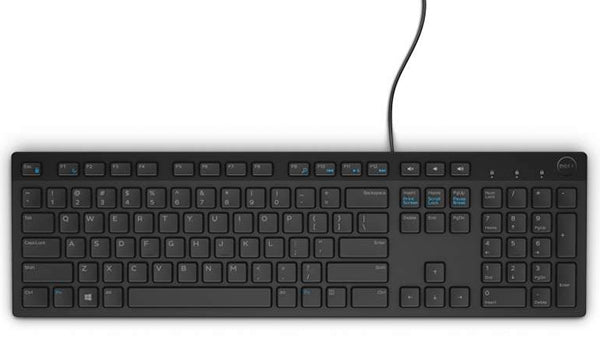 Teclado DELL 580-ADRC, USB, Negro, Alámbrico, En Español